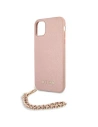 Hurtownia GSM - Etui Guess GUHCN61SASGPI Apple iPhone 11 różowy/pink hardcase Saffiano Chain - GUE1013PNK - {ean13} - Hurt