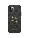 Hurtownia GSM - Etui Guess GUHCP12L4GMGGR Apple iPhone 12 Pro Max šedý/grey hardcase 4G Big Metal Logo - GUE1017GRY - {ean13} - Hurt