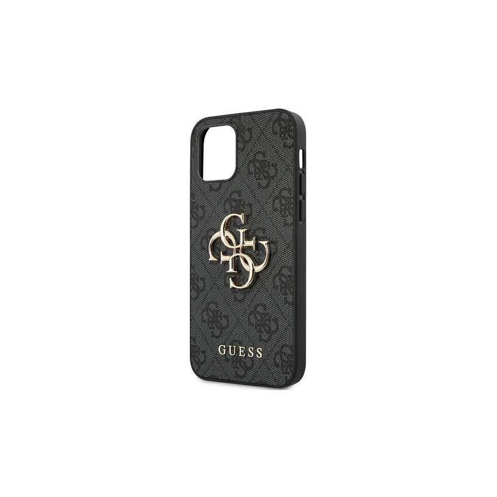 Wholesale Guess GUHCP12L4GMGGR Apple iPhone 12 Pro Max grey hardcase 4G Big Metal Logo - GUE1017GRY - {ean13} - Hurt
