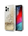 Etui Guess GUHCP12LLG4GGO Apple iPhone 12 Pro Max zlatý/gold hardcase 4G Big Liquid Glitter