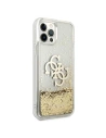 Hurtownia GSM - Etui Guess GUHCP12LLG4GGO Apple iPhone 12 Pro Max złoty/gold hardcase 4G Big Liquid Glitter - GUE1018GLD - {ean13} - Hurt