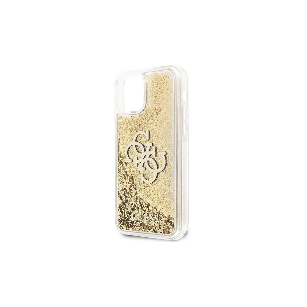 Hurtownia GSM - Etui Guess GUHCP12LLG4GGO Apple iPhone 12 Pro Max złoty/gold hardcase 4G Big Liquid Glitter - GUE1018GLD - {ean13} - Hurt