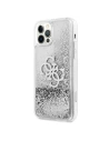 Hurtownia GSM - Etui Guess GUHCP12LLG4GSI Apple iPhone 12 Pro Max stříbrný/silver hardcase 4G Big Liquid Glitter - GUE1019SLV - {ean13} - Hurt