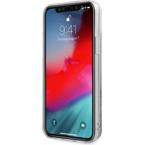 Hurtownia GSM - Etui Guess GUHCP12LLG4GSI Apple iPhone 12 Pro Max stříbrný/silver hardcase 4G Big Liquid Glitter - GUE1019SLV - {ean13} - Hurt