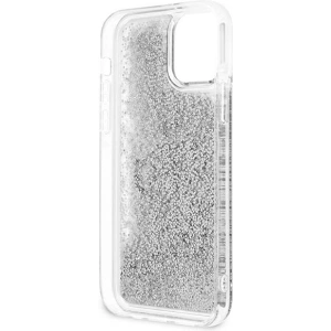 Hurtownia GSM - Etui Guess GUHCP12LLG4GSI Apple iPhone 12 Pro Max stříbrný/silver hardcase 4G Big Liquid Glitter - GUE1019SLV - {ean13} - Hurt