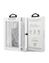 Hurtownia GSM - Etui Guess GUHCP12LLG4GSI Apple iPhone 12 Pro Max stříbrný/silver hardcase 4G Big Liquid Glitter - GUE1019SLV - {ean13} - Hurt