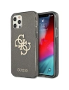 Etui Guess GUHCP12LPCUGL4GBK Apple iPhone 12 Pro Max černý/black hard case Glitter 4G Big Logo