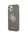 Hurtownia GSM - Etui Guess GUHCP12LPCUGL4GBK Apple iPhone 12 Pro Max czarny/black hard case Glitter 4G Big Logo - GUE1020BLK - {ean13} - Hurt