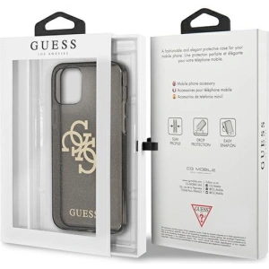 Hurtownia GSM - Etui Guess GUHCP12LPCUGL4GBK Apple iPhone 12 Pro Max černý/black hard case Glitter 4G Big Logo - GUE1020BLK - {ean13} - Hurt