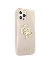 Wholesale Guess GUHCP12LPCUGL4GGO Apple iPhone 12 Pro Max gold hard case Glitter 4G Big Logo - GUE1021GLD - {ean13} - Hurt