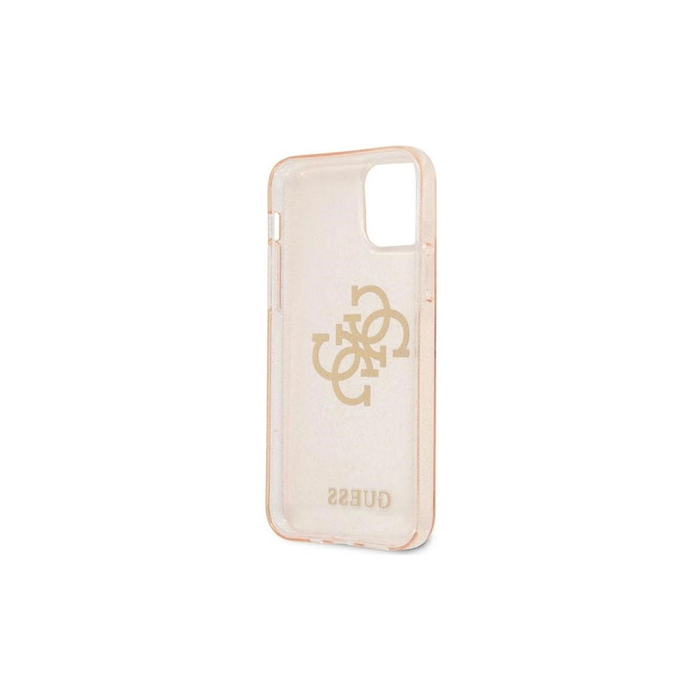 Wholesale Guess GUHCP12LPCUGL4GGO Apple iPhone 12 Pro Max gold hard case Glitter 4G Big Logo - GUE1021GLD - {ean13} - Hurt