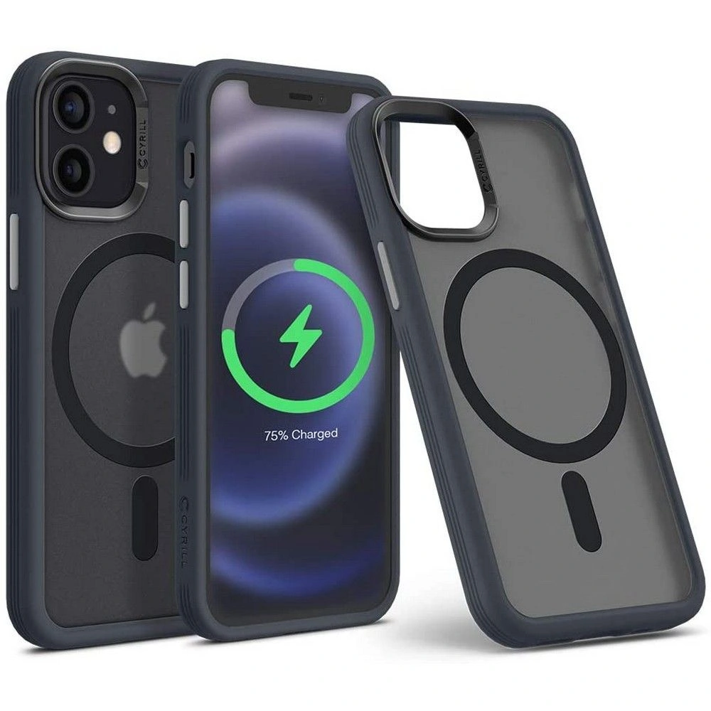 Hurtownia GSM - Etui Spigen Cyrill Color Brick MagSafe Apple iPhone 12 mini Graphite - SPN1640GRA - {ean13} - Hurt