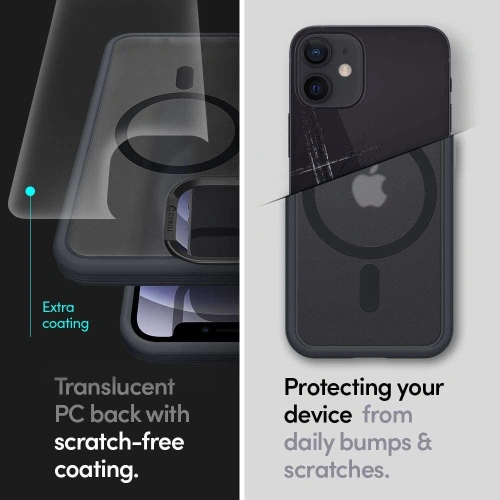 Etui Spigen Cyrill Color Brick MagSafe Apple iPhone 12 mini Graphite