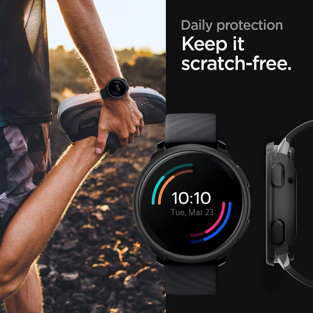 Wholesale Spigen Liquid Air OnePlus Watch Matte Black - SPN1641BLK - {ean13} - Hurt