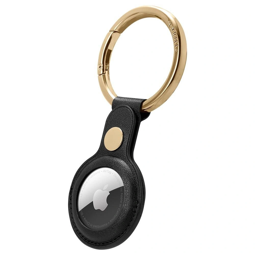 Hurtownia GSM - Etui Spigen Cyrill Basic Leather Apple AirTag Black - SPN1642BLK - {ean13} - Hurt