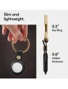 Wholesale Spigen Cyrill Basic Leather Apple AirTag Black - SPN1642BLK - {ean13} - Hurt