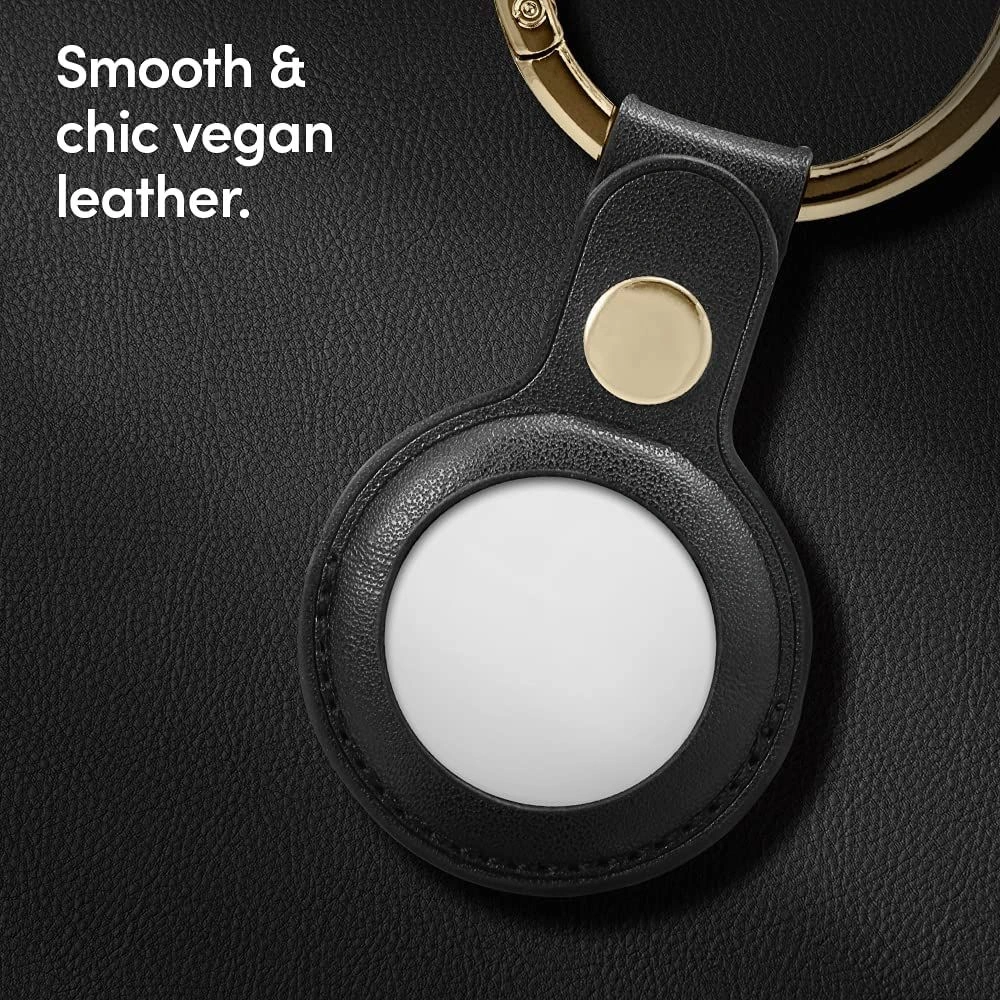 Hurtownia GSM - Etui Spigen Cyrill Basic Leather Apple AirTag Black - SPN1642BLK - {ean13} - Hurt