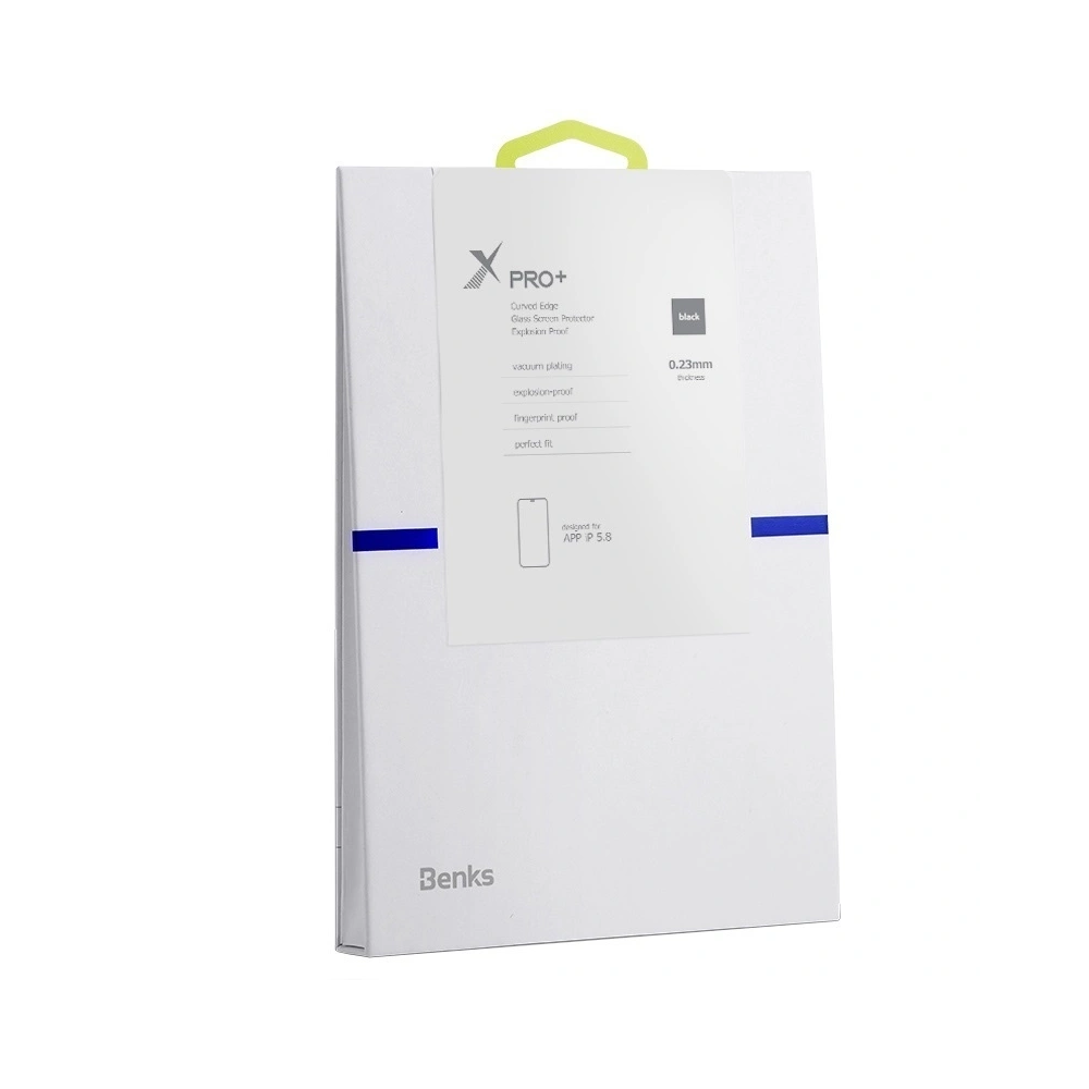 Hurtownia GSM - Tvrzené sklo Benks X-Pro+ 3D 0.2mm iPhone XR 6.1 Černé - BKS185BLK - {ean13} - Hurt