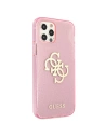 Wholesale Guess GUHCP12LPCUGL4GPI Apple iPhone 12 Pro Max pink hard case Glitter 4G Big Logo - GUE1022PNK - {ean13} - Hurt