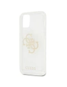 Wholesale Guess GUHCP12LPCUGL4GTR Apple iPhone 12 Pro Max transparent hard case Glitter 4G Big Logo - GUE1023CL - {ean13} - Hurt