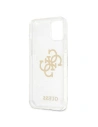 Wholesale Guess GUHCP12LPCUGL4GTR Apple iPhone 12 Pro Max transparent hard case Glitter 4G Big Logo - GUE1023CL - {ean13} - Hurt