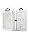 Wholesale Guess GUHCP12LPCUGL4GTR Apple iPhone 12 Pro Max transparent hard case Glitter 4G Big Logo - GUE1023CL - {ean13} - Hurt