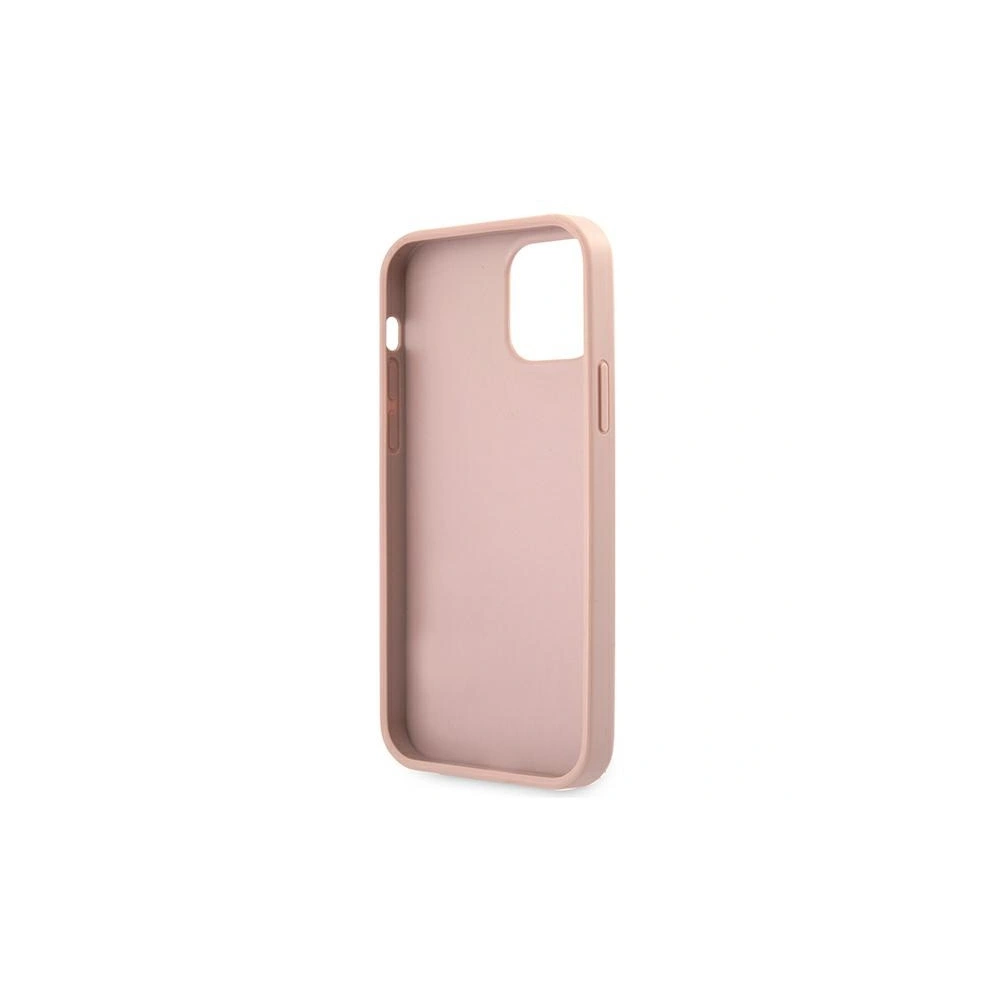 Hurtownia GSM - Etui Guess GUHCP12LSA4GGPI Apple iPhone 12 Pro Max růžový/pink hardcase Saffiano 4G Metal Logo - GUE1025PNK - {ean13} - Hurt