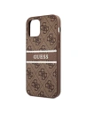 Hurtownia GSM - Etui Guess GUHCP12M4GDBR Apple iPhone 12/12 Pro brązowy/brown hardcase 4G Stripe - GUE1028BR - {ean13} - Hurt