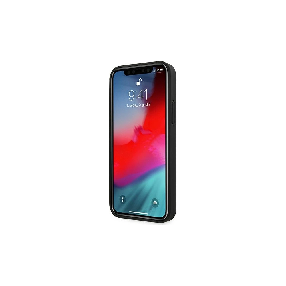 Wholesale Guess GUHCP12M4GDGR Apple iPhone 12/12 Pro grey hardcase 4G Stripe - GUE1029GRY - {ean13} - Hurt