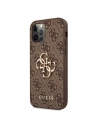 Hurtownia GSM - Etui Guess GUHCP12M4GMGBR Apple iPhone 12/12 Pro brązowy/brown hardcase 4G Big Metal Logo - GUE1030BR - {ean13} - Hurt