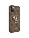 Hurtownia GSM - Etui Guess GUHCP12M4GMGBR Apple iPhone 12/12 Pro brązowy/brown hardcase 4G Big Metal Logo - GUE1030BR - {ean13} - Hurt