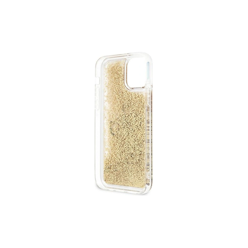 Hurtownia GSM - Etui Guess GUHCP12MLG4GGO Apple iPhone 12/12 Pro złoty/gold hardcase 4G Big Liquid Glitter - GUE1032GLD - {ean13} - Hurt