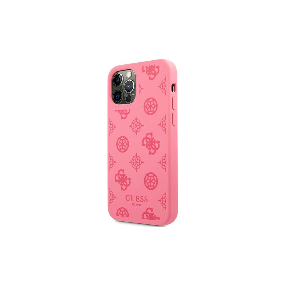 Hurtownia GSM - Etui Guess GUHCP12MLSPEFU Apple iPhone 12/12 Pro fuksja/fushia hard case Peony Collection - GUE1035FUS - {ean13} - Hurt