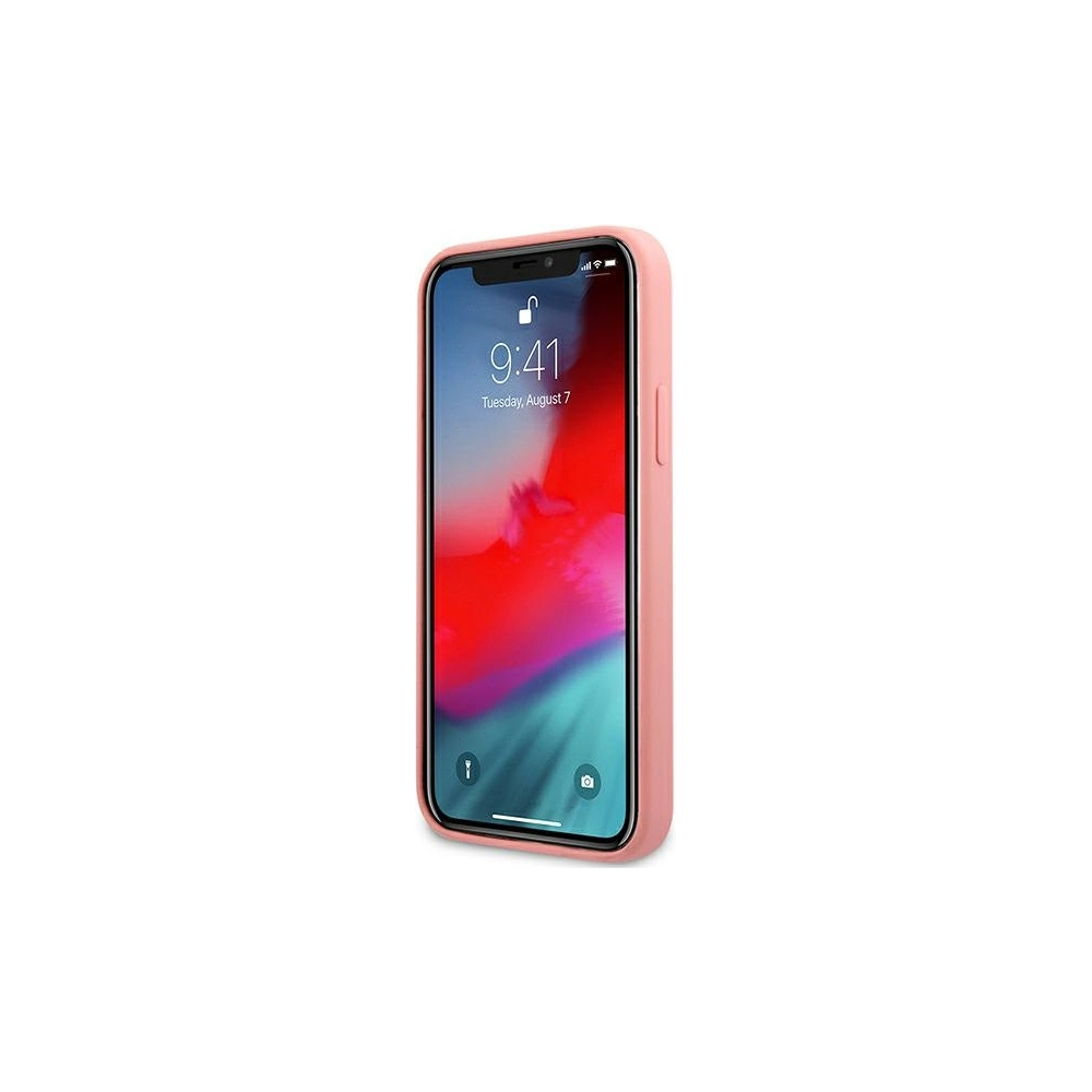 Hurtownia GSM - Etui Guess GUHCP12MLSPEWPI Apple iPhone 12/12 Pro różowy/pink hard case Peony Collection - GUE1036PNK - {ean13} - Hurt