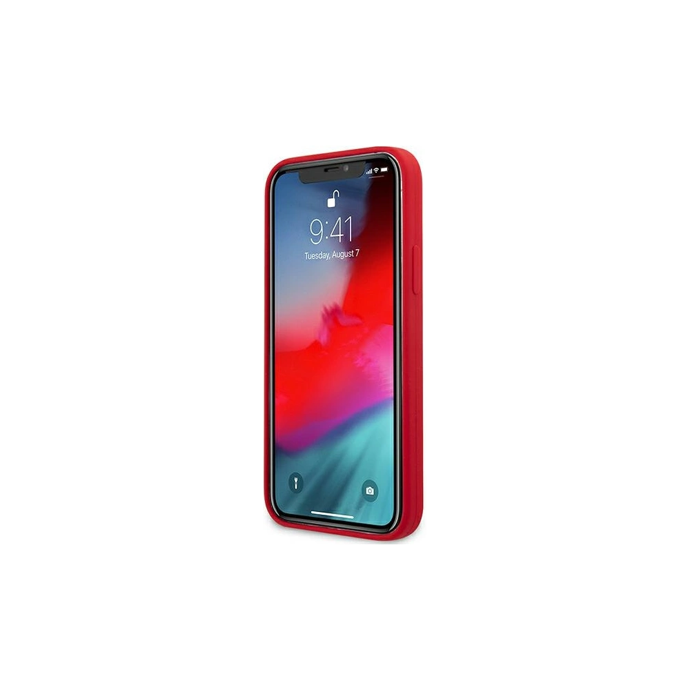 Hurtownia GSM - Etui Guess GUHCP12MLSPEWRE Apple iPhone 12/12 Pro czerwony/red hard case Peony Collection - GUE1037RED - {ean13} - Hurt