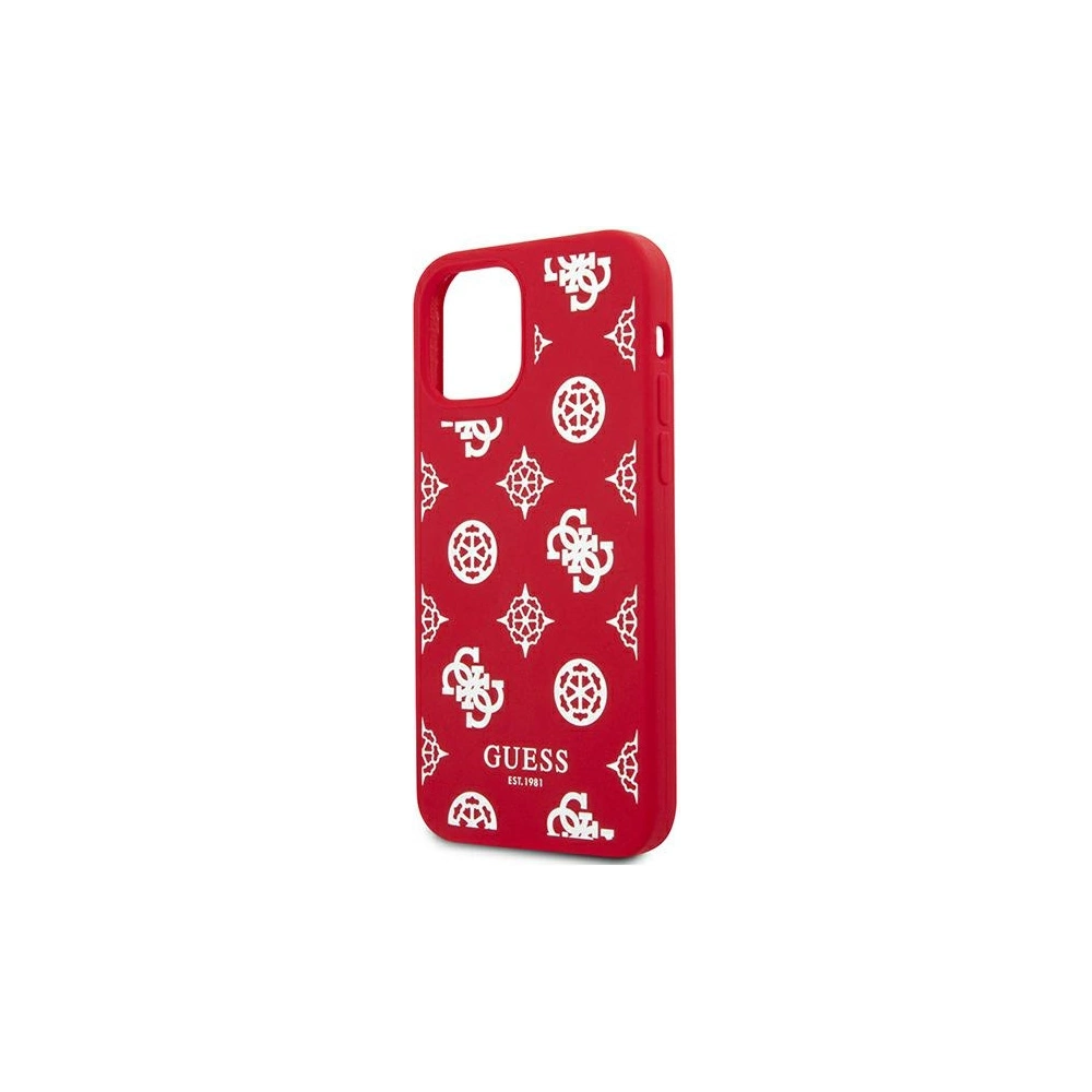 Hurtownia GSM - Etui Guess GUHCP12MLSPEWRE Apple iPhone 12/12 Pro czerwony/red hard case Peony Collection - GUE1037RED - {ean13} - Hurt