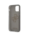 Wholesale Guess GUHCP12MPCUGL4GBK Apple iPhone 12/12 Pro black hard case Glitter 4G Big Logo - GUE1038BLK - {ean13} - Hurt