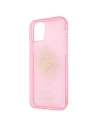 Hurtownia GSM - Etui Guess GUHCP12MPCUGL4GPI Apple iPhone 12/12 Pro różowy/pink hard case Glitter 4G Big Logo - GUE1040PNK - {ean13} - Hurt