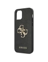 Hurtownia GSM - Etui Guess GUHCP12MSA4GGBK Apple iPhone 12/12 Pro černý/black hardcase Saffiano 4G Metal Logo - GUE1042BLK - {ean13} - Hurt