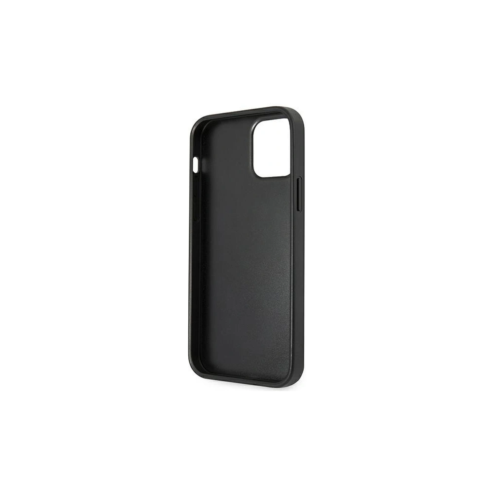 Hurtownia GSM - Etui Guess GUHCP12MSA4GGBK Apple iPhone 12/12 Pro černý/black hardcase Saffiano 4G Metal Logo - GUE1042BLK - {ean13} - Hurt