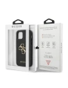 Wholesale Guess GUHCP12MSA4GGBK Apple iPhone 12/12 Pro black hardcase Saffiano 4G Metal Logo - GUE1042BLK - {ean13} - Hurt
