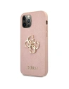 Hurtownia GSM - Etui Guess GUHCP12MSA4GGPI Apple iPhone 12/12 Pro różowy/pink hardcase Saffiano 4G Metal Logo - GUE1043PNK - {ean13} - Hurt