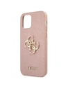 Hurtownia GSM - Etui Guess GUHCP12MSA4GGPI Apple iPhone 12/12 Pro różowy/pink hardcase Saffiano 4G Metal Logo - GUE1043PNK - {ean13} - Hurt
