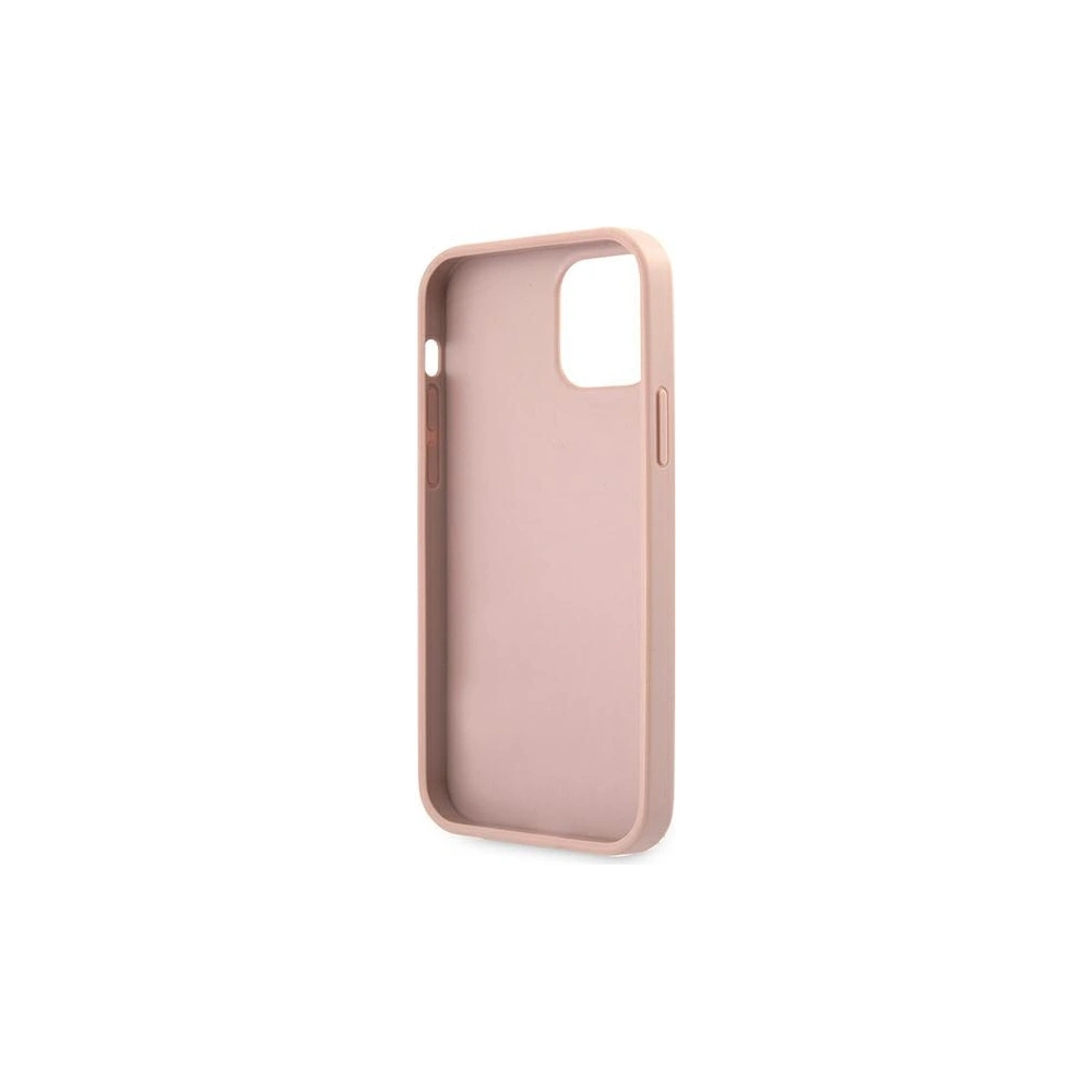 Hurtownia GSM - Etui Guess GUHCP12MSA4GGPI Apple iPhone 12/12 Pro różowy/pink hardcase Saffiano 4G Metal Logo - GUE1043PNK - {ean13} - Hurt