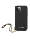 Hurtownia GSM - Etui Guess GUHCP12MSASGBK Apple iPhone 12/12 Pro czarny/black hardcase Saffiano Chain - GUE1044BLK - {ean13} - Hurt
