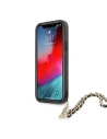 Wholesale Guess GUHCP12MSASGBK Apple iPhone 12/12 Pro black hardcase Saffiano Chain - GUE1044BLK - {ean13} - Hurt