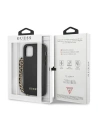 Hurtownia GSM - Etui Guess GUHCP12MSASGBK Apple iPhone 12/12 Pro czarny/black hardcase Saffiano Chain - GUE1044BLK - {ean13} - Hurt