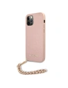 Hurtownia GSM - Etui Guess GUHCP12MSASGPI Apple iPhone 12/12 Pro różowy/pink hardcase Saffiano Chain - GUE1045PNK - {ean13} - Hurt