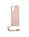 Hurtownia GSM - Etui Guess GUHCP12MSASGPI Apple iPhone 12/12 Pro różowy/pink hardcase Saffiano Chain - GUE1045PNK - {ean13} - Hurt