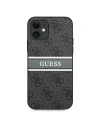Wholesale Guess GUHCP12S4GDGR Apple iPhone 12 mini grey hardcase 4G Stripe - GUE1047GRY - {ean13} - Hurt